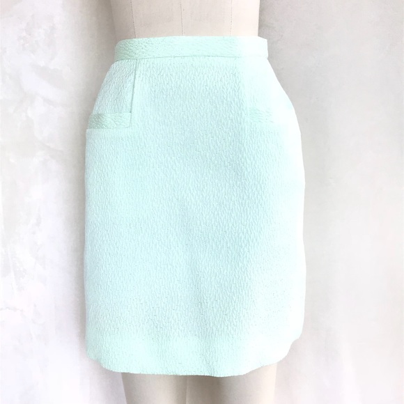 French Connection Mint Mini Skirt - Picture 2 of 6